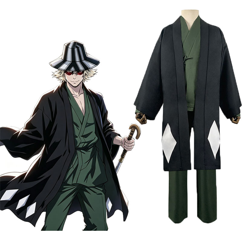 Bleach Captain Coat - Disfraz de Cosplay de Anime Urahara