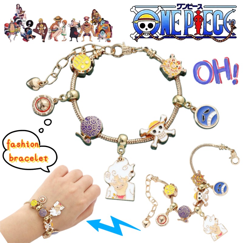 Anime Cosplay For Couples - Pulsera creativa personalizada de One Piece
