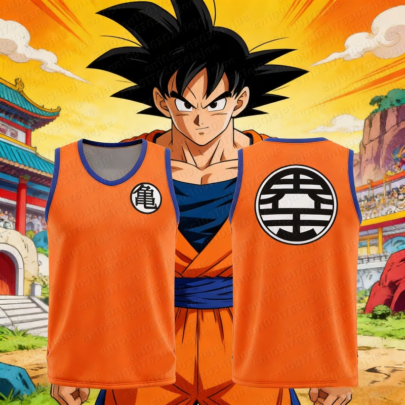 Dragon Ball Saiyan Armor - Camiseta sin Mangas de Verano 2026