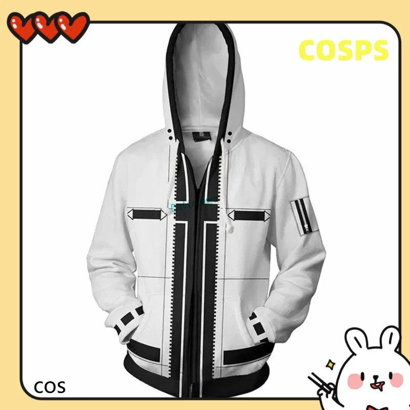 Anime Cosplay For Couples - NO5 Anime juego Sudadera con capucha