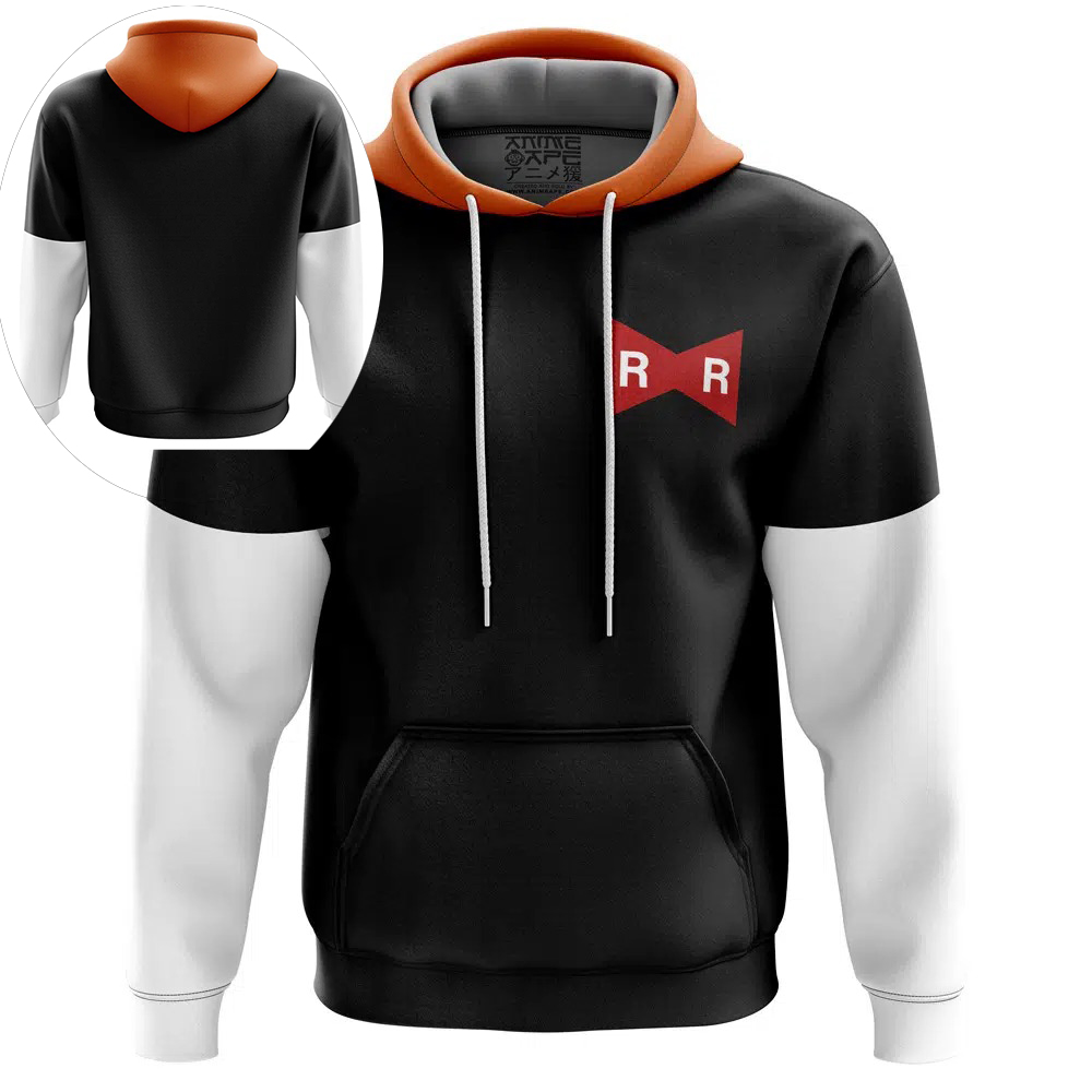 Dragon Ball Saiyan Armor - Sudadera con Capucha Oversize Dragon Ball