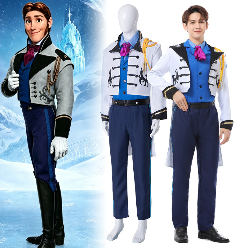 Anime Cosplay Romance - Disfraz de Príncipe Hans de Frozen