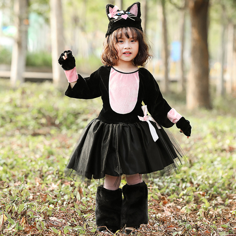 Anime Cosplay Girl Photo - Nuevo disfraz de gato negro de