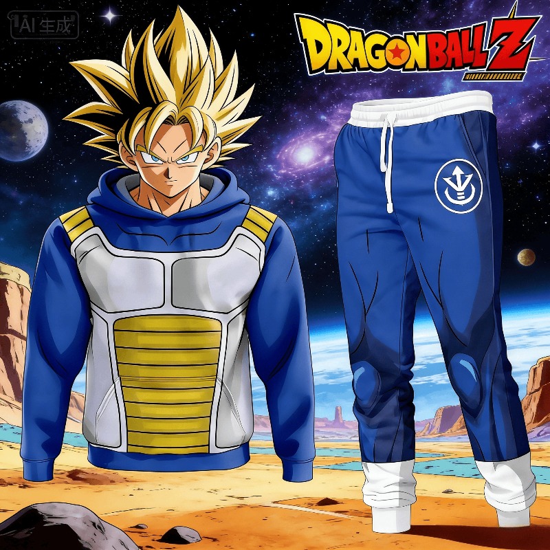 Dragon Ball Saiyan Armor - Sudadera con Capucha para Adultos 2026,