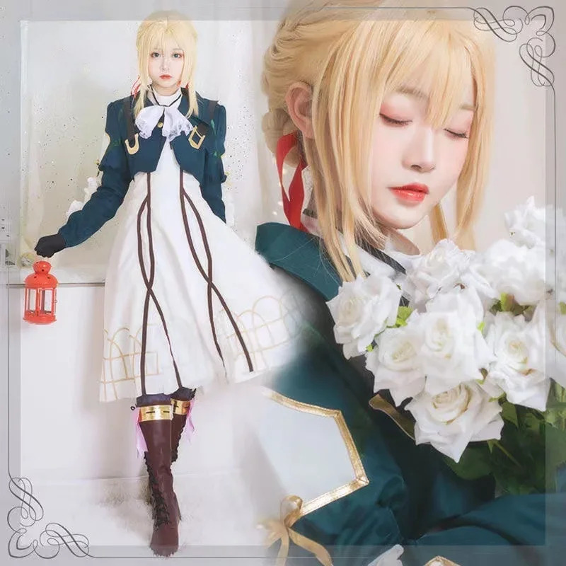 Violet Evergarden Dress - Vestido de Cosplay de Violet Evergarden,
