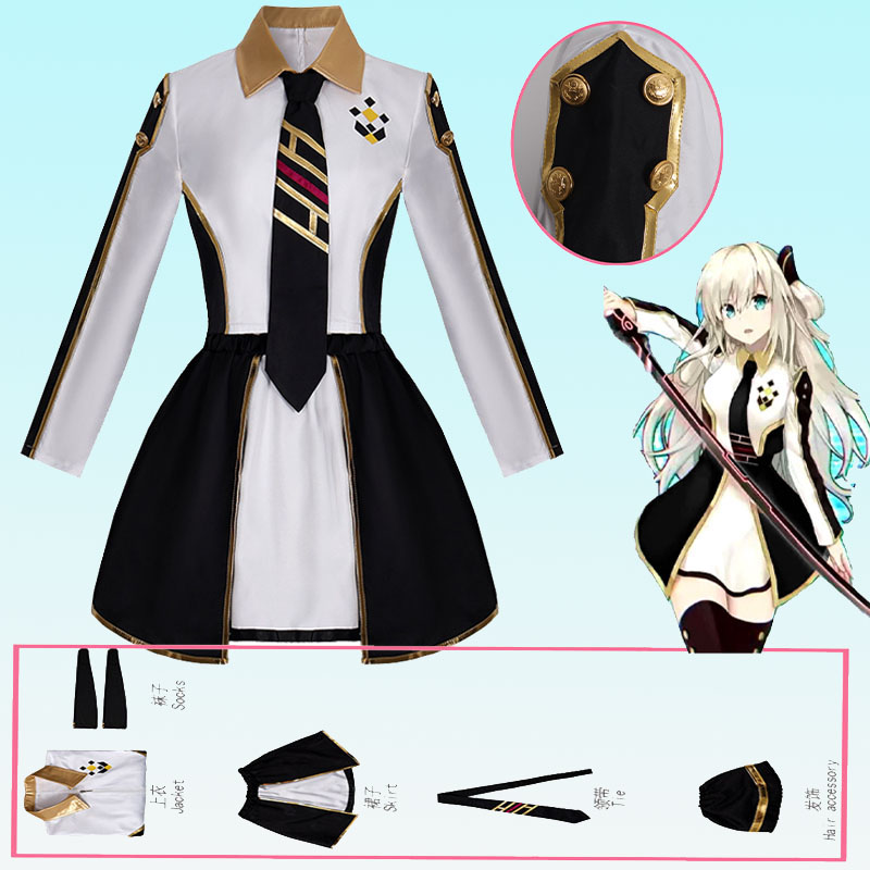 Anime Cosplay Dress - Disfraz de Anime para mujer, traje