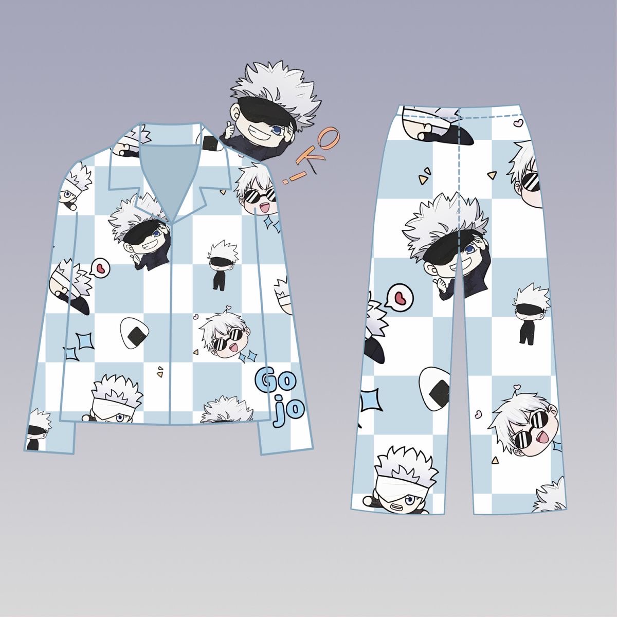 Anime Cosplay For Couples - Jujutsu Battle Pain ropa Gojo Gojo
