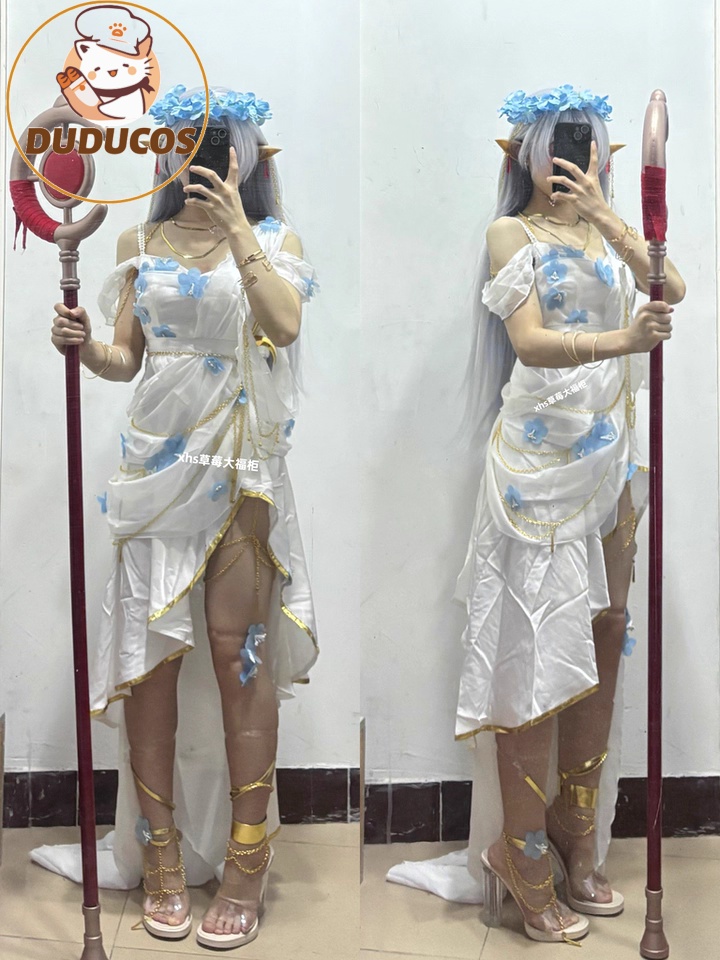 Anime Cosplay Dress - En STOCK, disfraz de Frieren Doujin,
