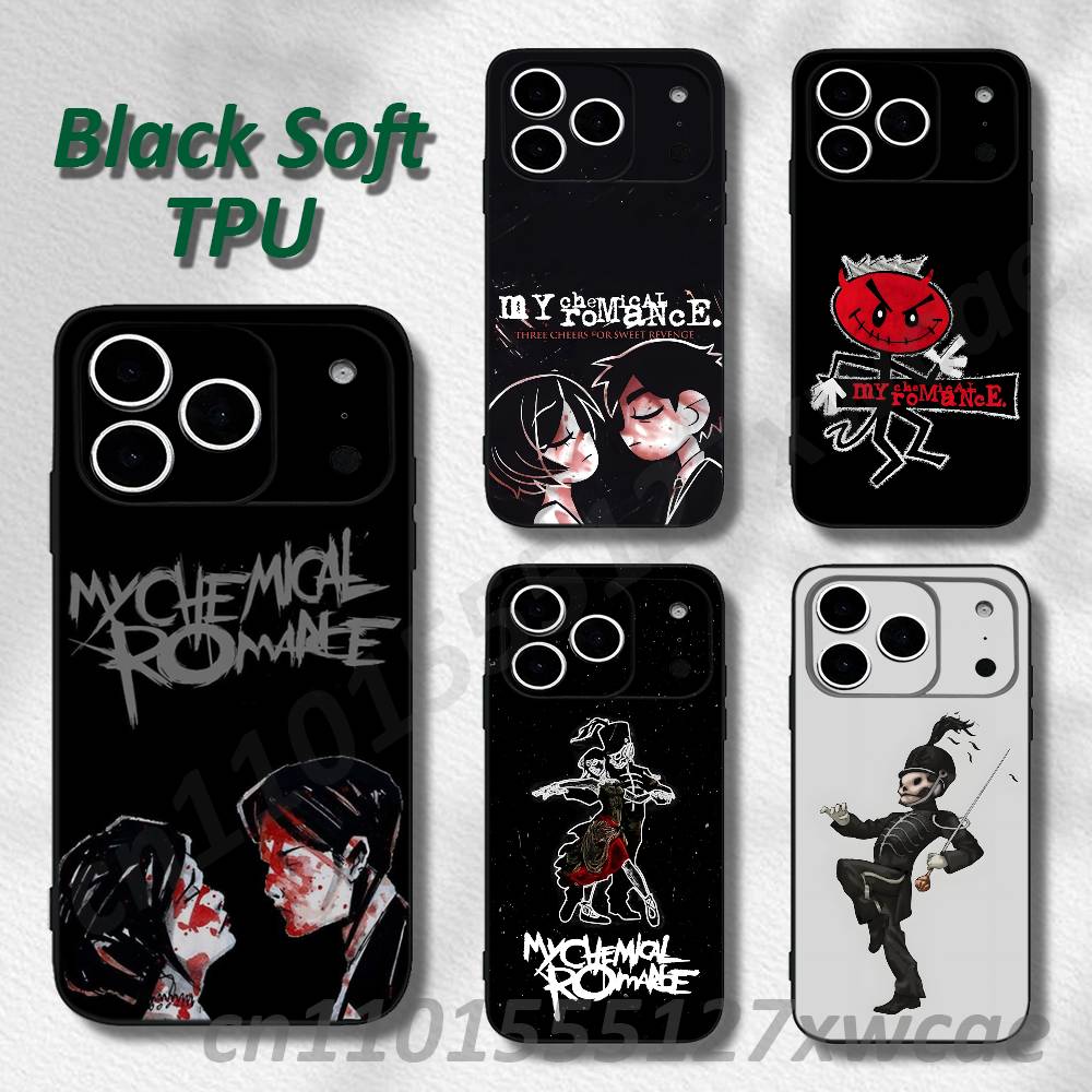 Anime Cosplay Romance - Funda de teléfono MCR My C-Chemical