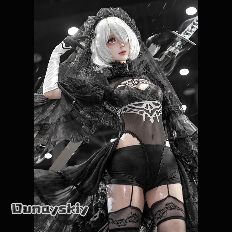 Anime Cosplay Images - Disfraz de Cosplay de Maid 2B