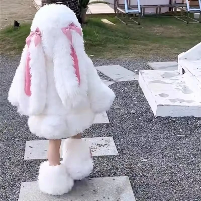 Anime Cosplay Kid - Disfraz de Conejita de Peluche para