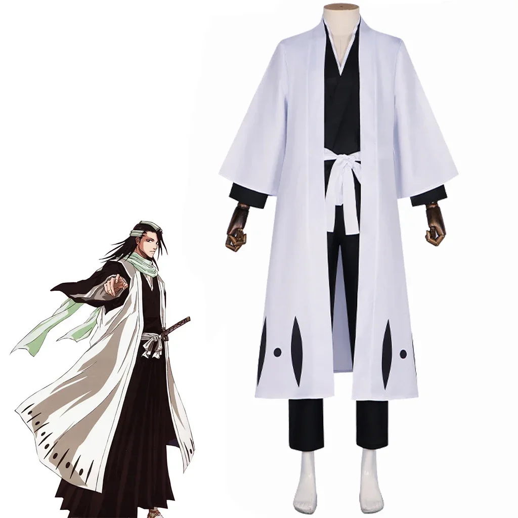 Bleach Captain Coat - Disfraz de Anime Bleach Aizen Sousuke,
