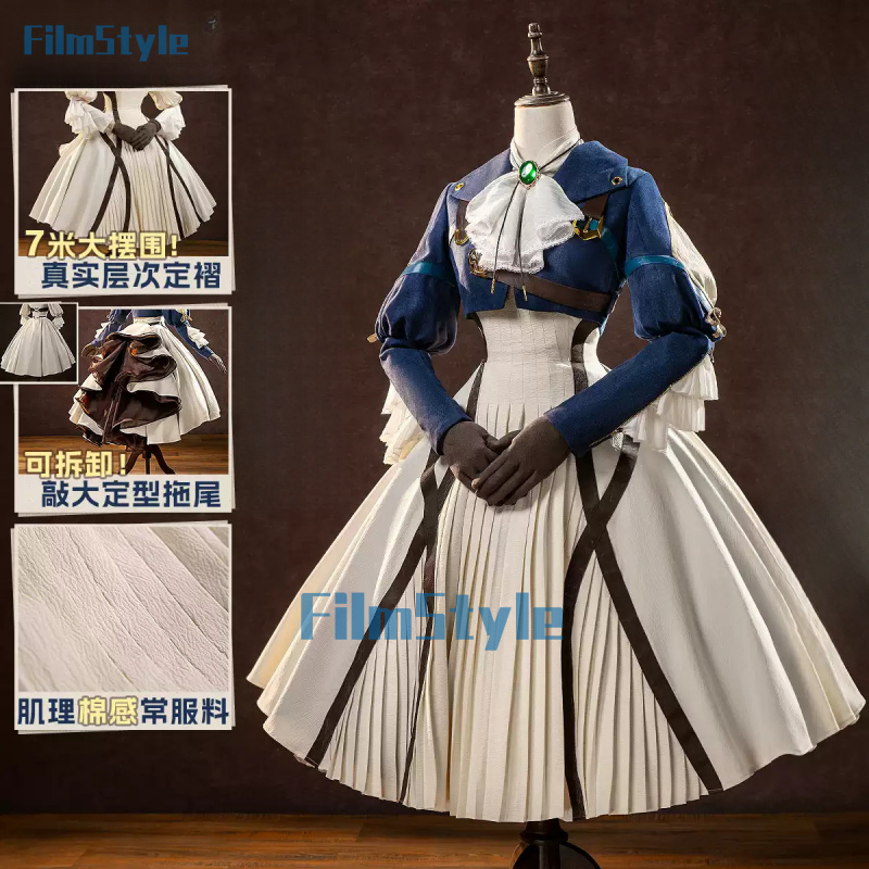 Disfraz de Violet Evergarden,  - Violet Evergarden Dress reseña y precio