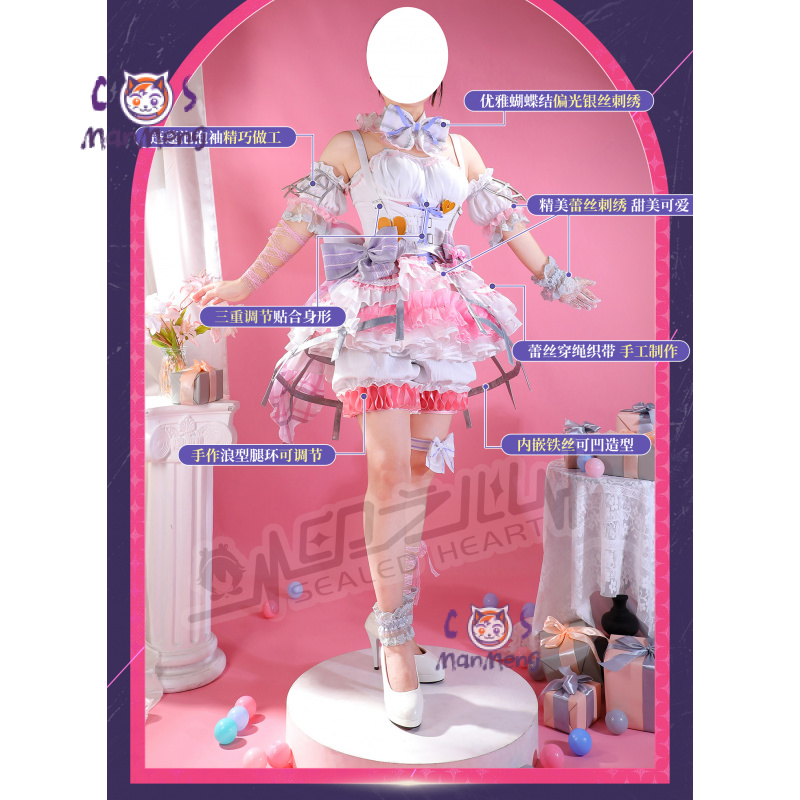 Akiyama Mizuki Amia mzk Anime  - Anime Cosplay Dress reseña y precio