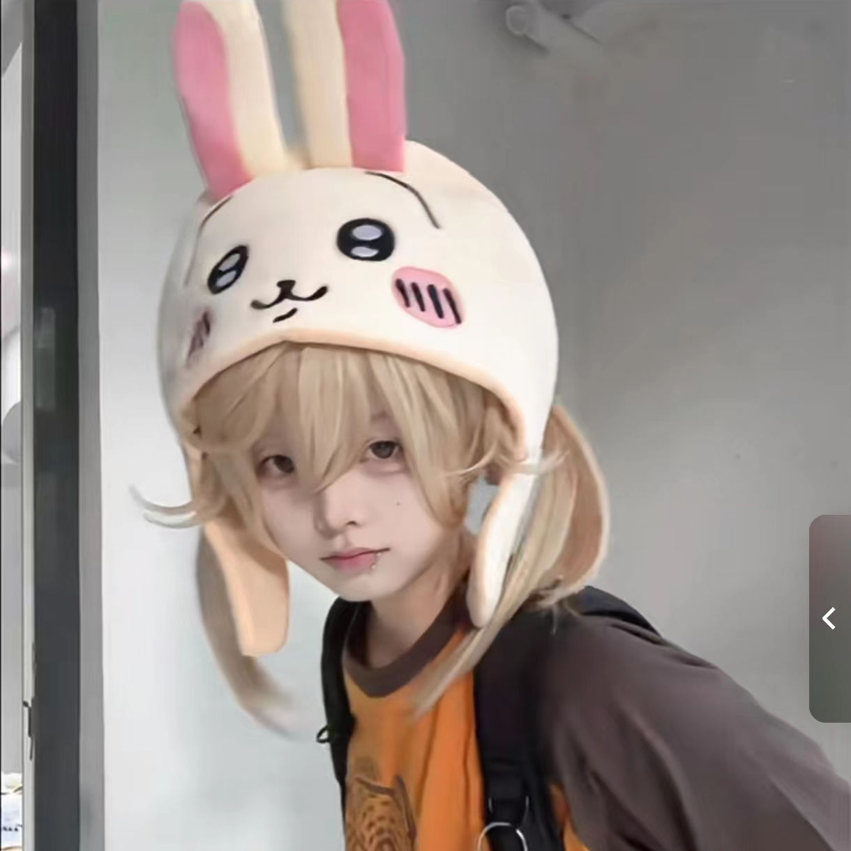 Chiikawa Hachiware Usagi sombr - Anime Cosplay Girl Photo reseña y precio