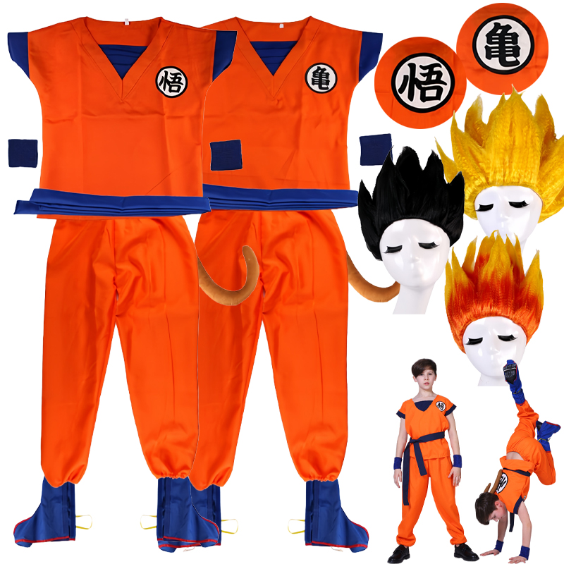 Halloween Goku adultos niños t - Anime Zoey Cosplay reseña y precio