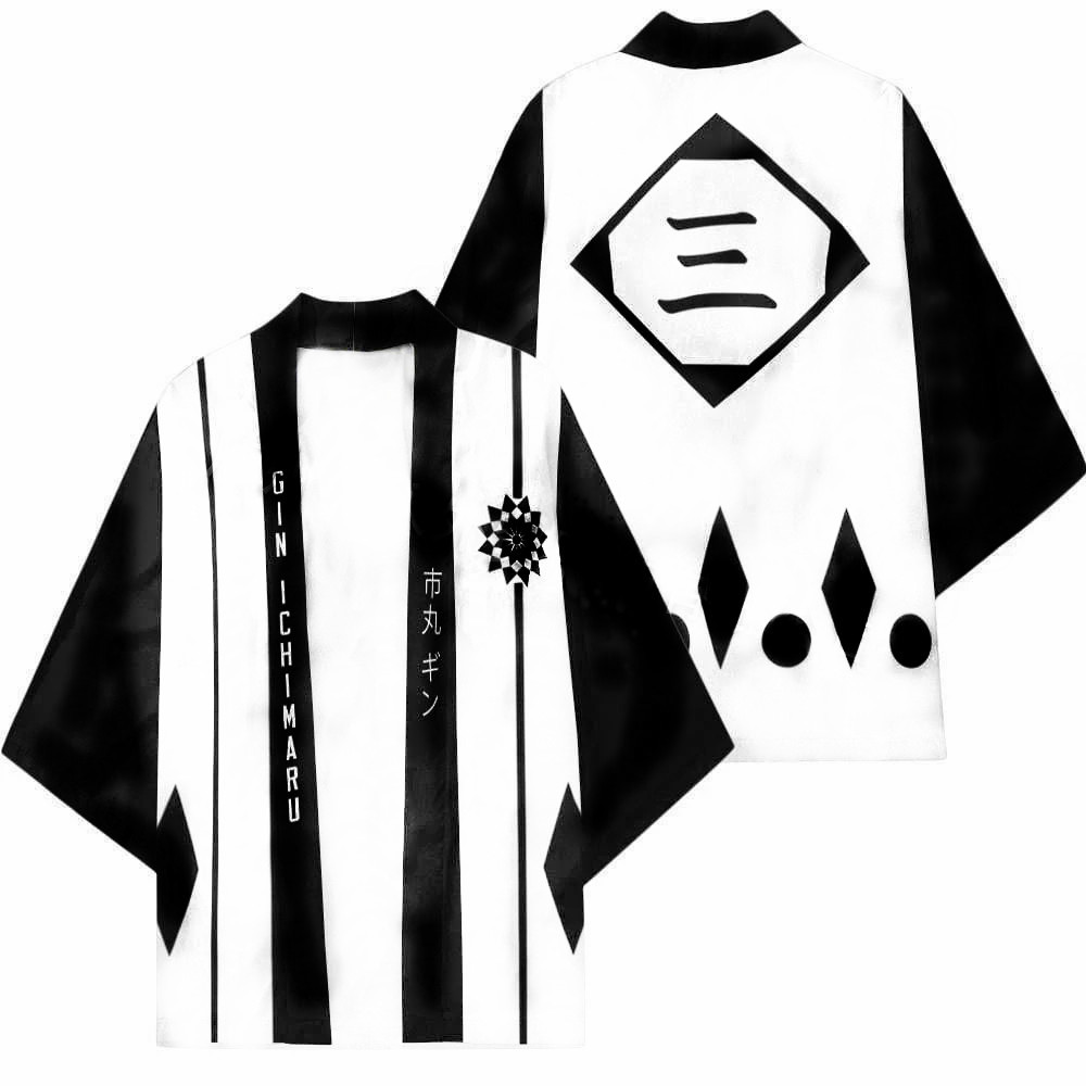 Kimono Japonés Harajuku con Es - Bleach Captain Coat reseña y precio