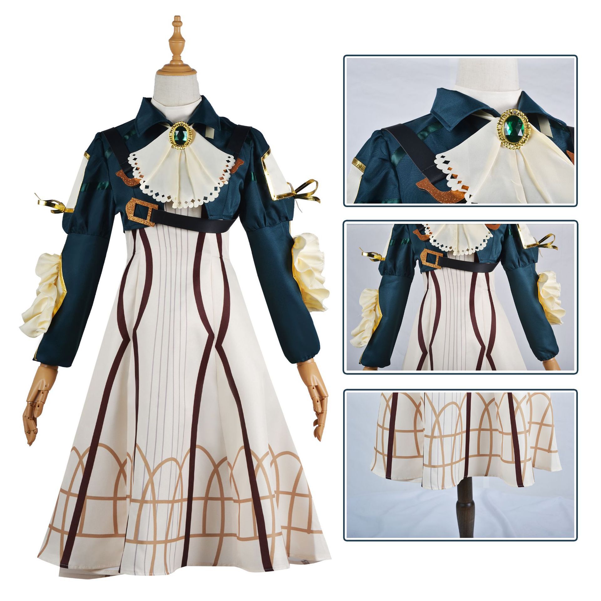 Disfraz de Anime Violet Everga - Violet Evergarden Dress reseña y precio