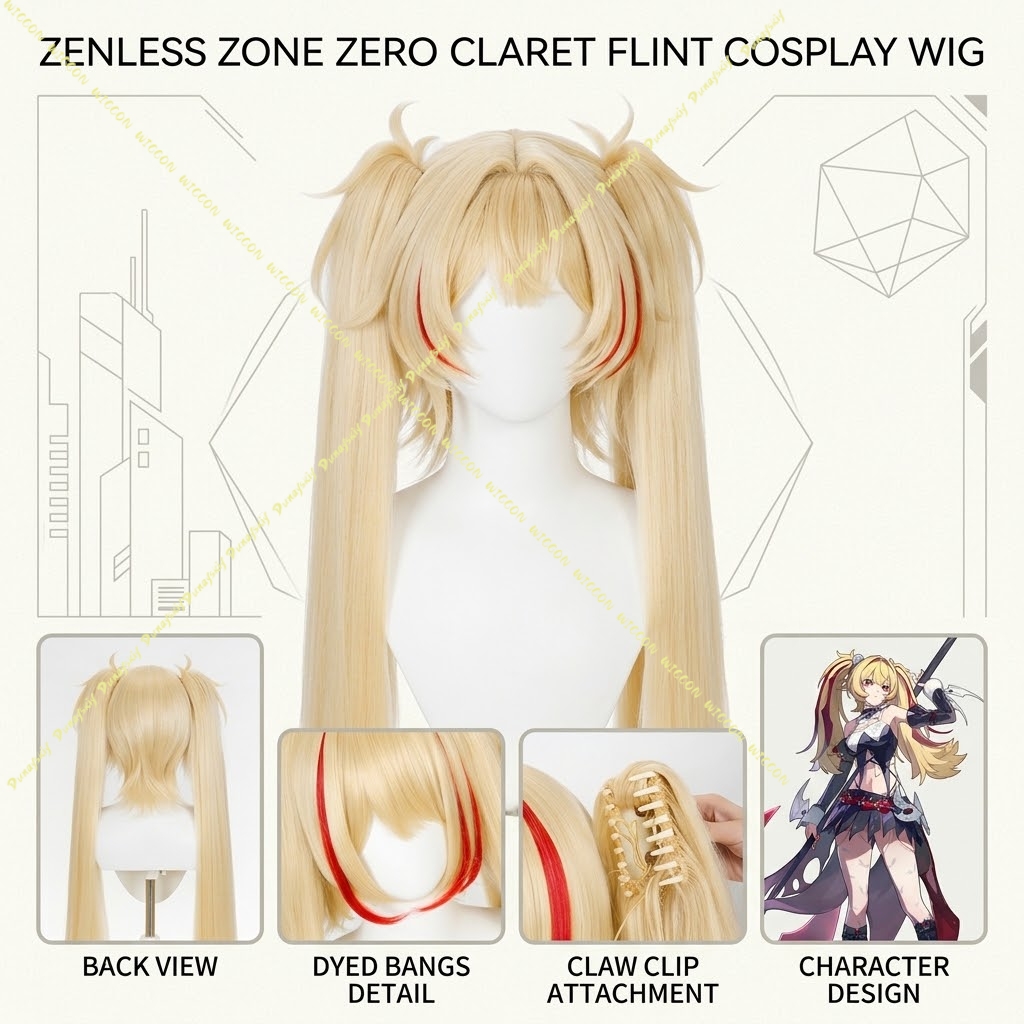 Peluca de Cosplay de GCharacte - Anime Cosplay Images reseña y precio