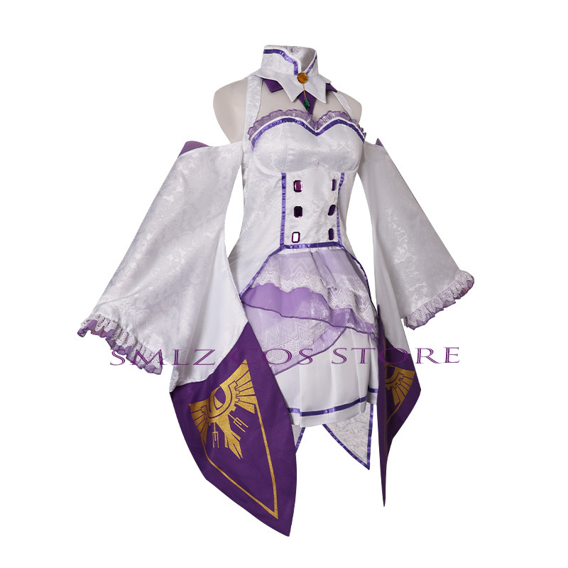 Disfraz de Emilia Cosplay Anim - Anime Cosplay Clothes reseña y precio