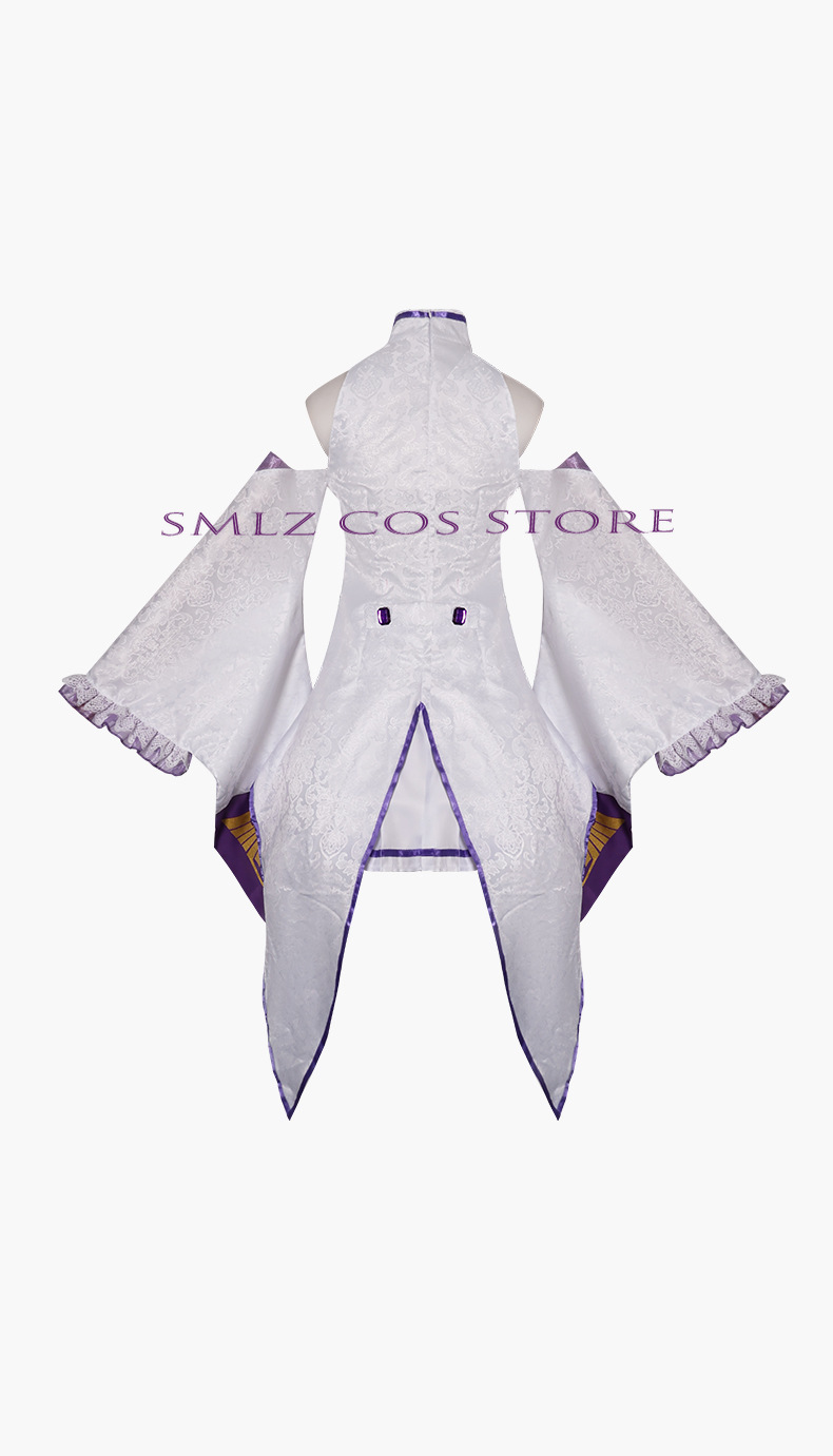Disfraz de Emilia Cosplay Anim - Anime Cosplay Clothes reseña y precio