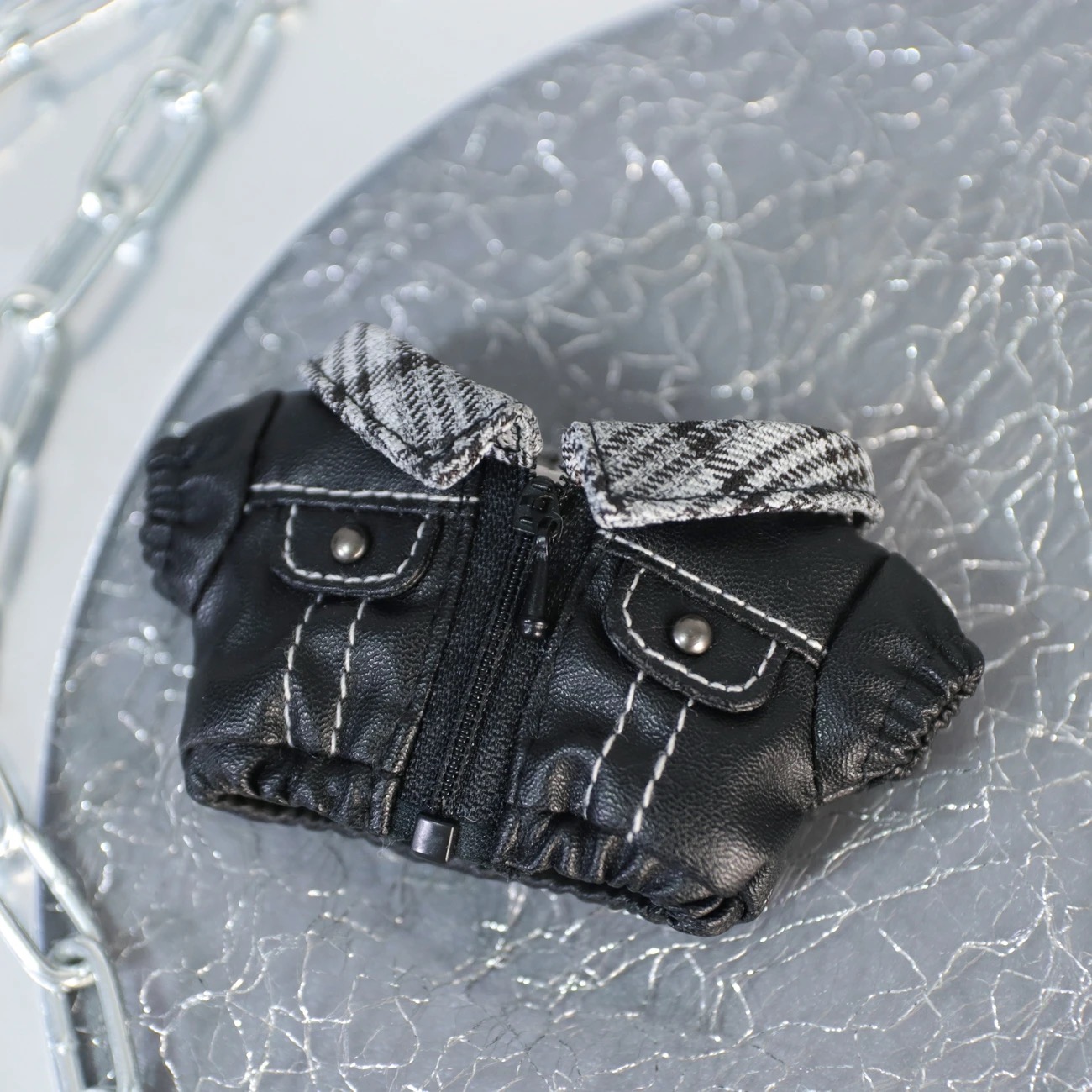 Nueva chaqueta de cuero para c - Anime Cosplay Clothes reseña y precio