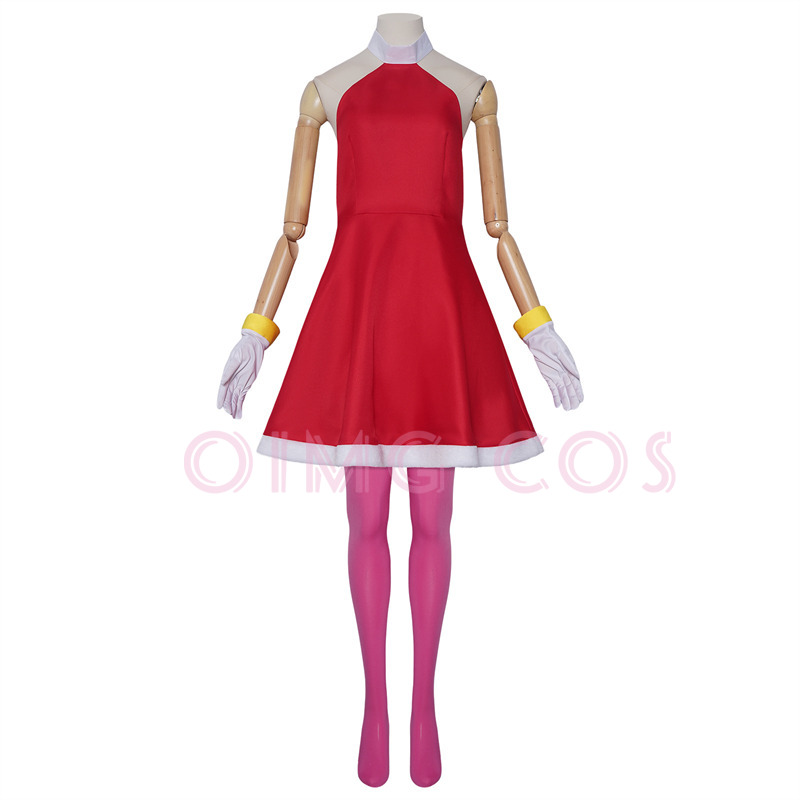 Disfraz de Cosplay de Amy Rose - Anime Cosplay Dress reseña y precio