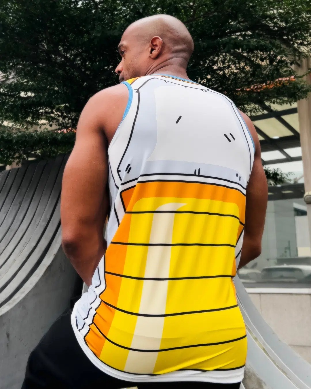 Camiseta sin mangas de cosplay - Dragon Ball Saiyan Armor reseña y precio