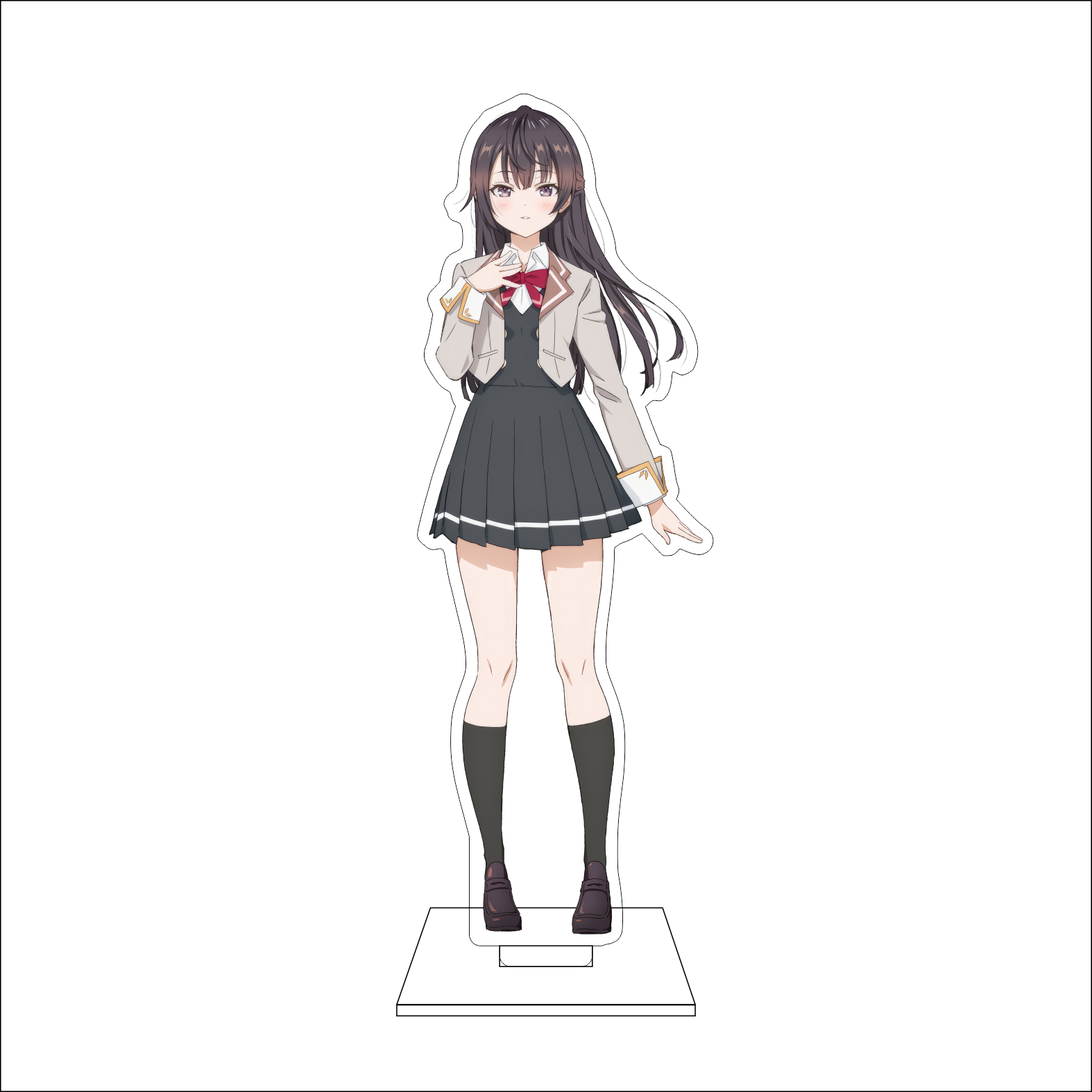 Figura de Acrílico de 16 cm de - Anime Cosplay Alya reseña y precio