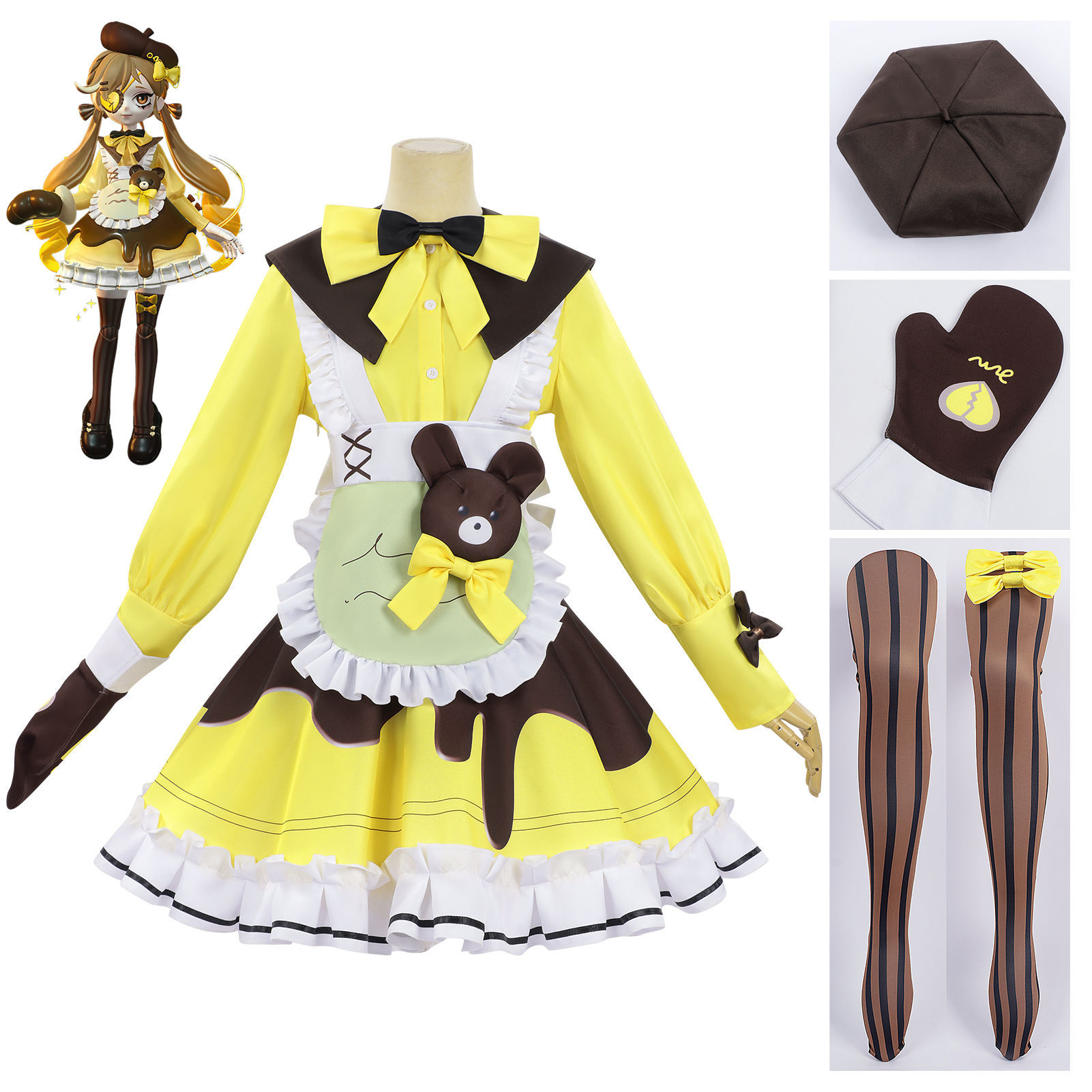 Disfraz de Cosplay Eggy Party  - Anime Cosplay Kid reseña y precio