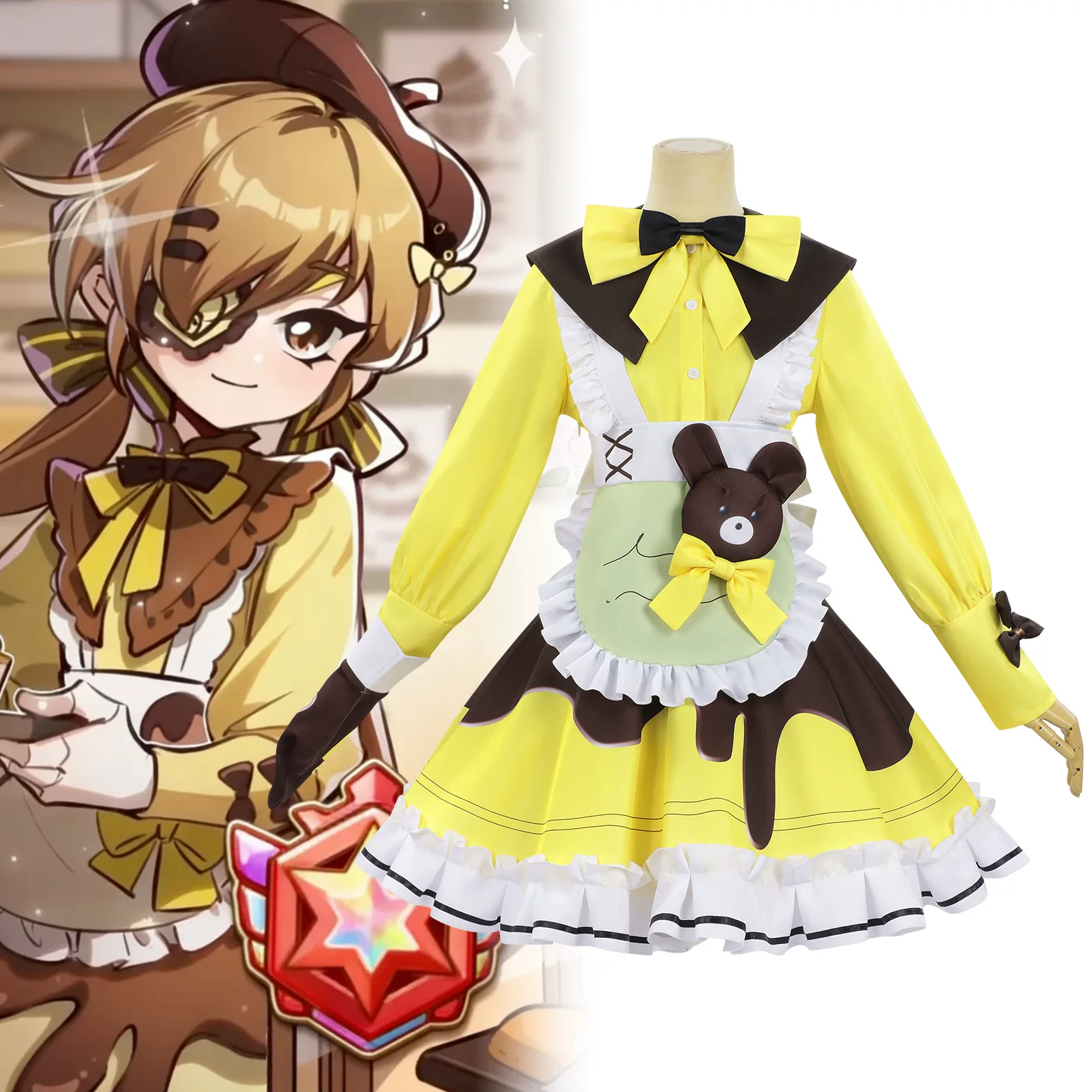 Disfraz de Cosplay Eggy Party  - Anime Cosplay Kid reseña y precio
