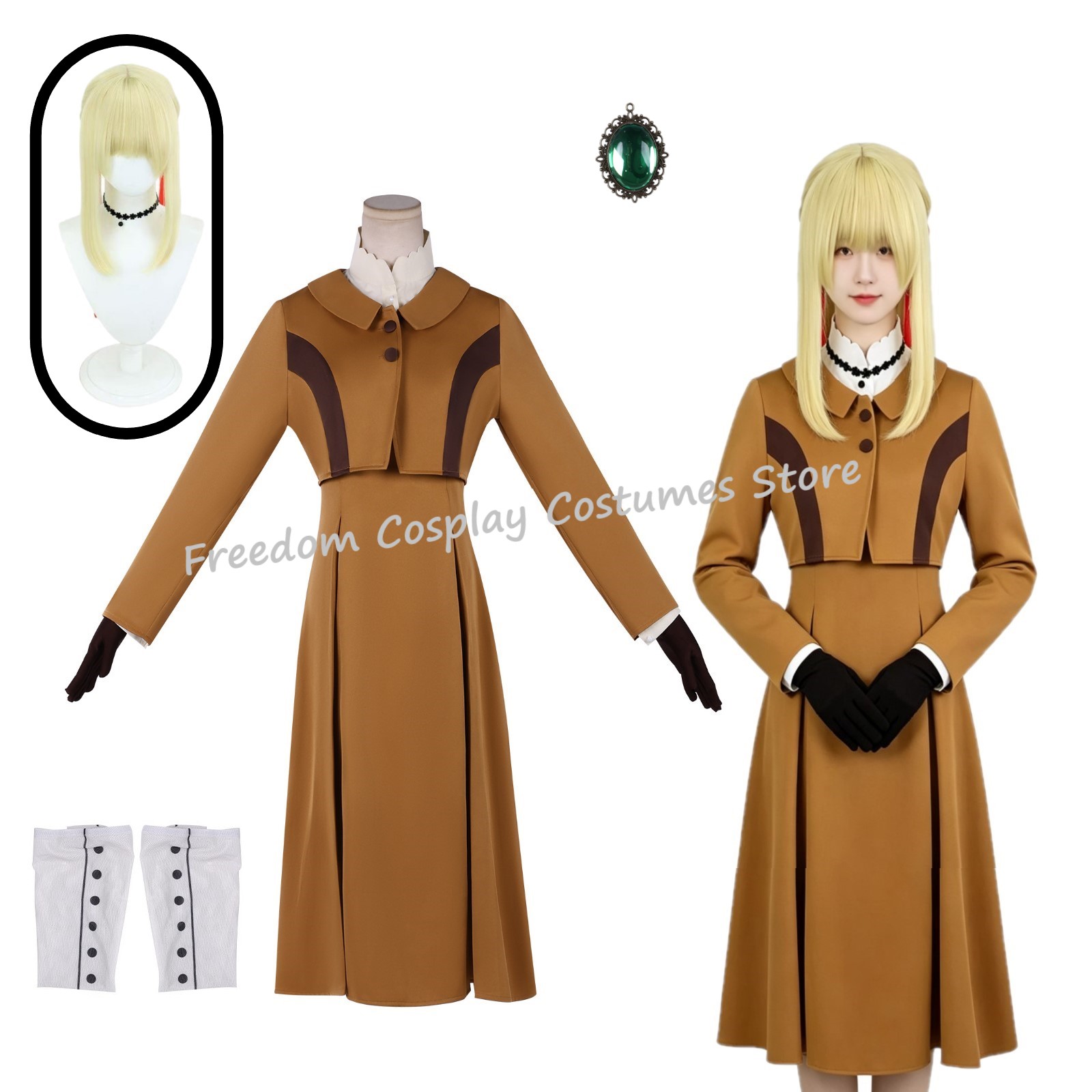 Disfraz de Cosplay de Anime Vi - Violet Evergarden Dress reseña y precio