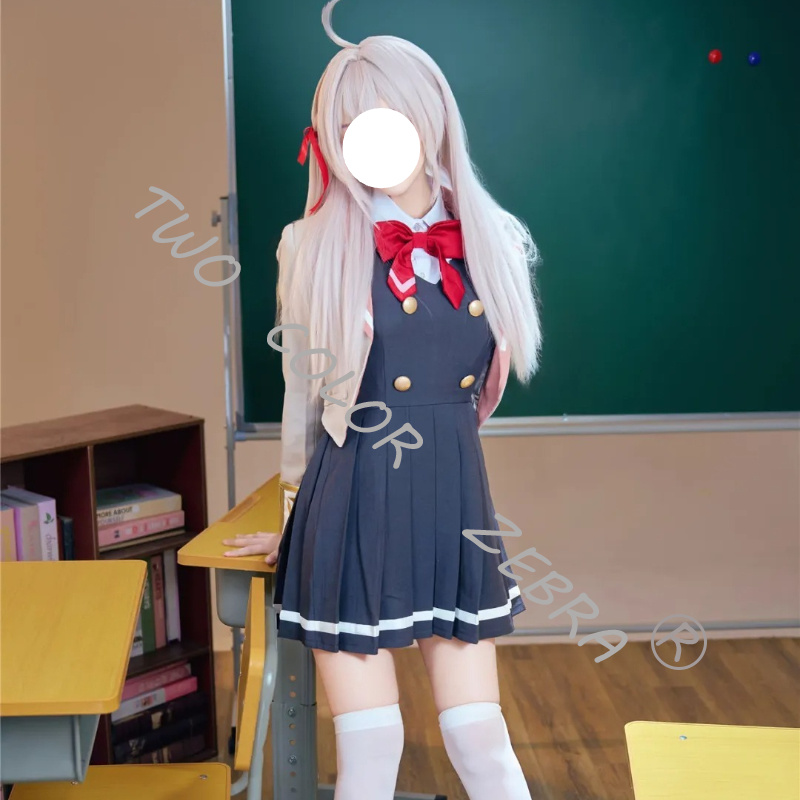Disfraz de Cosplay de Alisa Mi - Anime Cosplay Alya reseña y precio