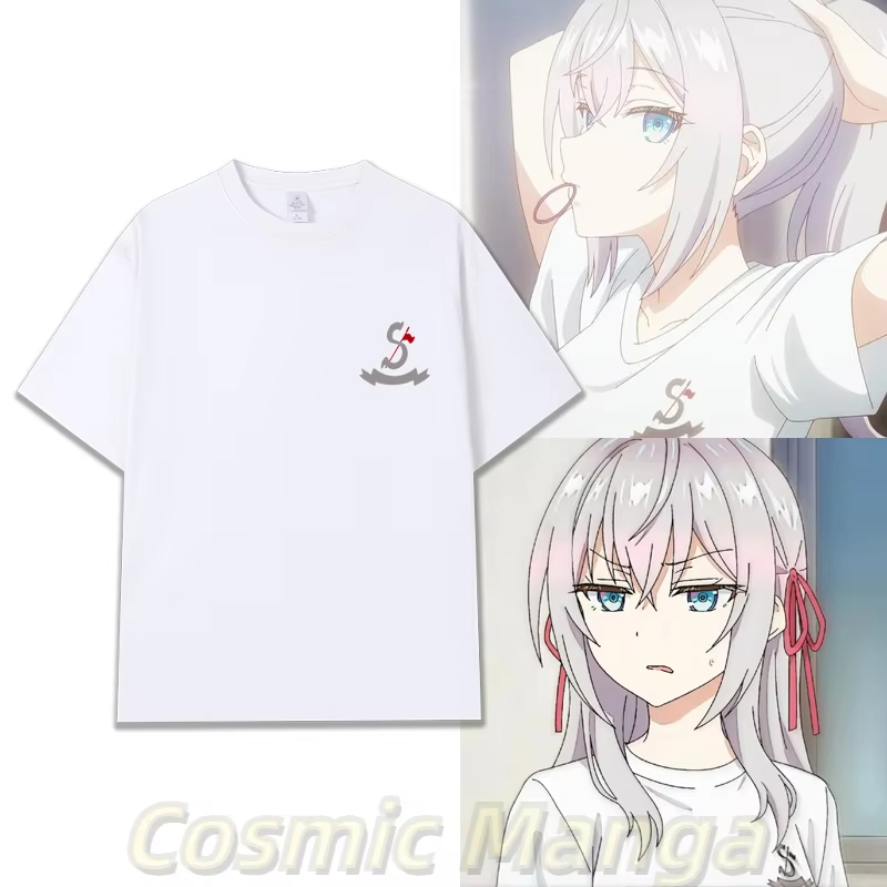 Camiseta de anime ruso con est - Anime Cosplay Alya reseña y precio