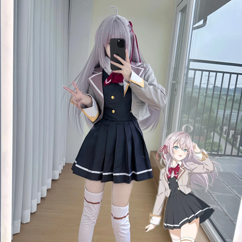 Disfraz de Cosplay de Alisa Mi - Anime Cosplay Alya reseña y precio