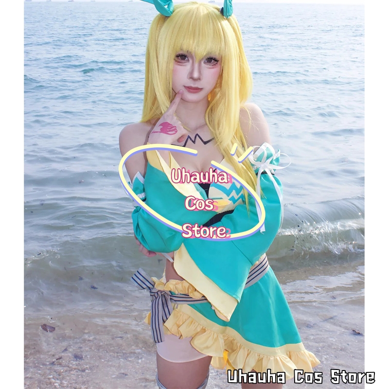 Disfraz de Anime Lucy Heartfil - Anime Cosplay Outfits Female reseña y precio