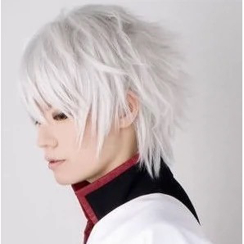 Peluca de Cosplay de Anime, Ca - Cosplay Anime White Hair reseña y precio