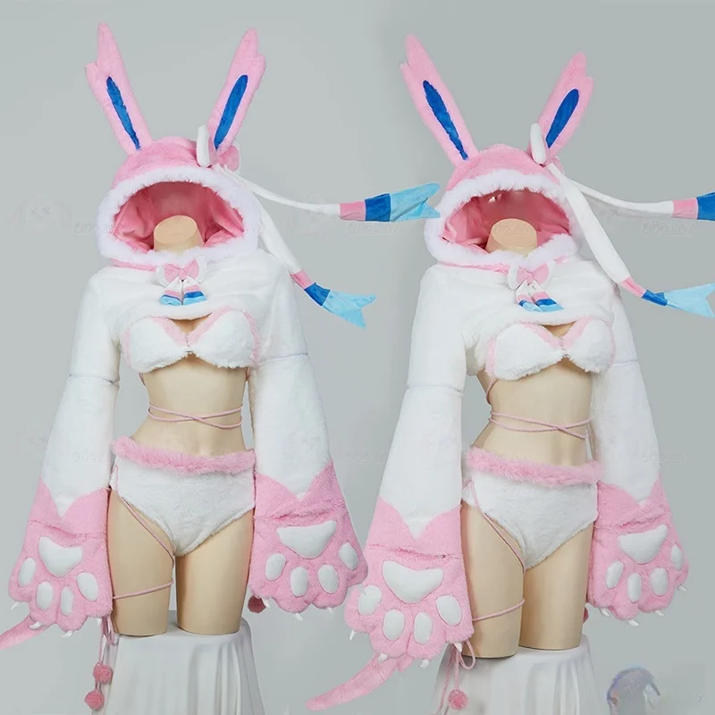Disfraz de Sylveon Nymphali Fe - Anime Cosplay Dress reseña y precio