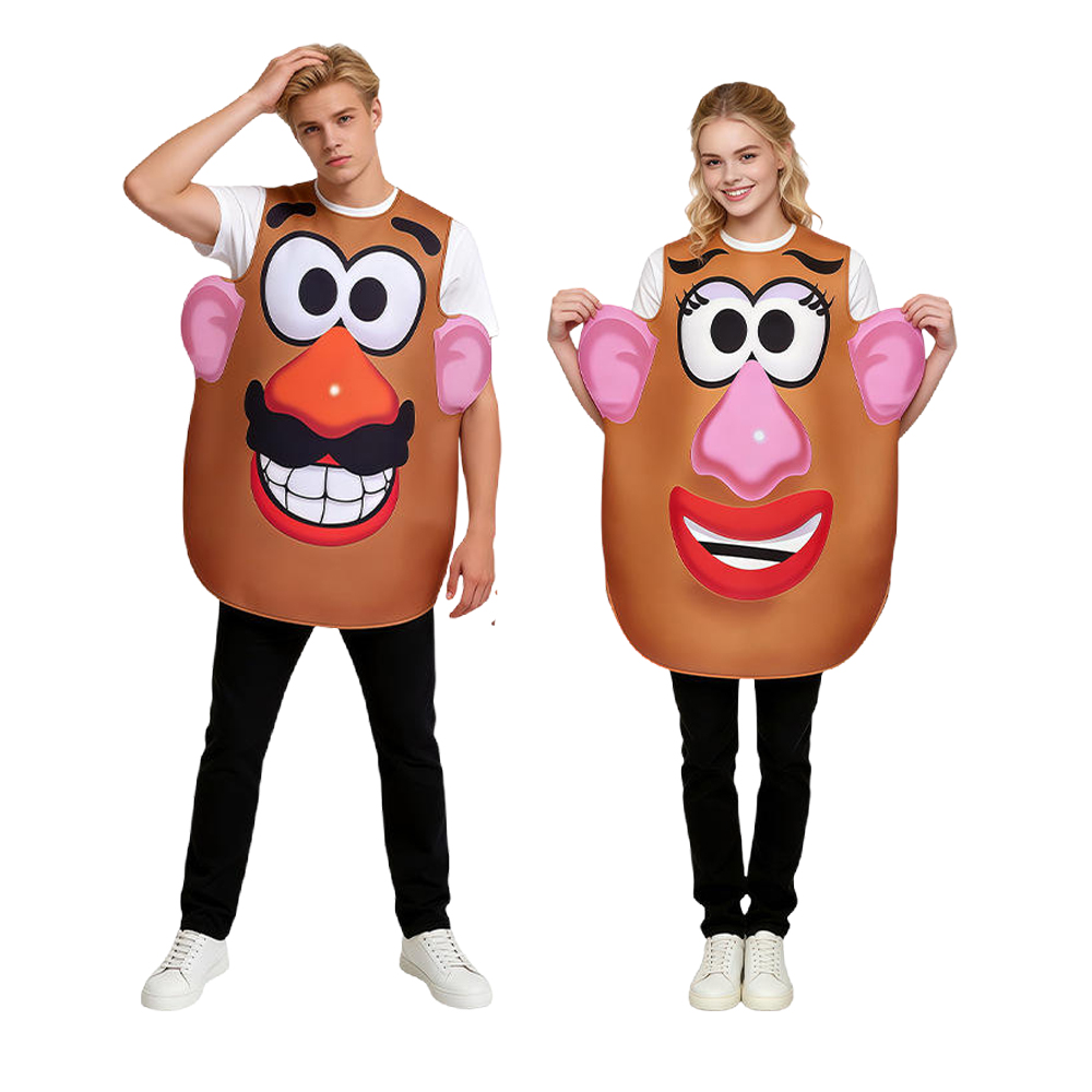 Disfraz de Cabeza de Patata, S - Anime Cosplay For Couples reseña y precio