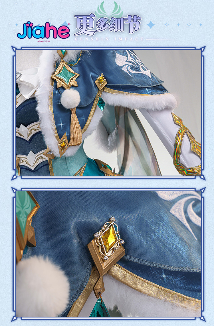 Disfraz de Vesna de Genshin Im - Anime Cosplay Dress reseña y precio