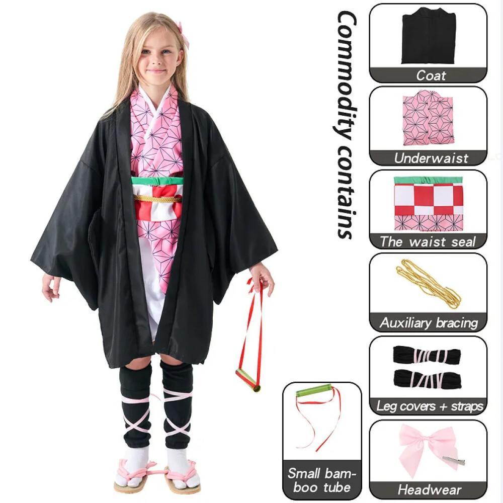 Disfraz de Anime Demon Slayer  - Anime Cosplay Kid reseña y precio