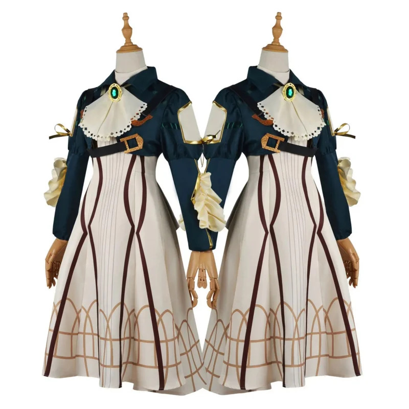 2026 Disfraz de Violet Evergar - Violet Evergarden Dress reseña y precio