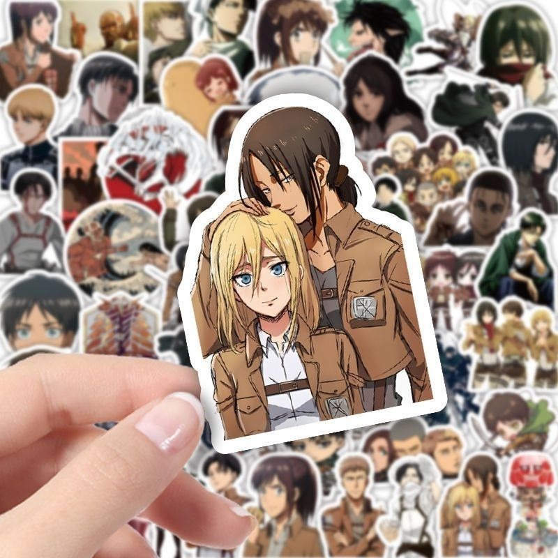60 pegatinas de anime de Attac - Anime Cosplay And Costumes reseña y precio