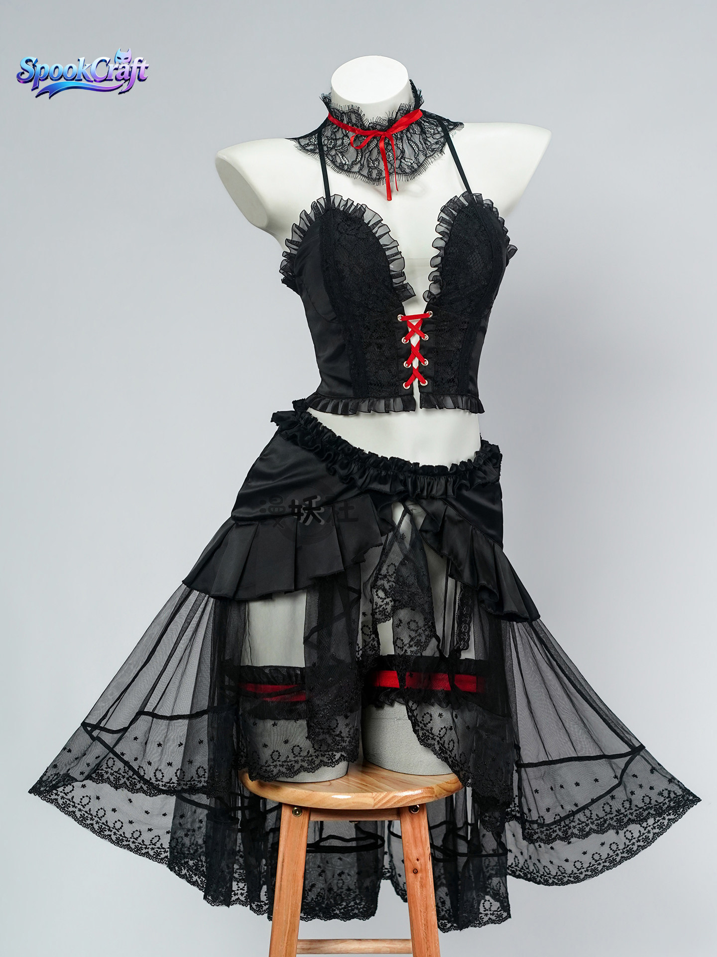 Disfraz de cosplay de Kurumi T - Anime Cosplay Live reseña y precio
