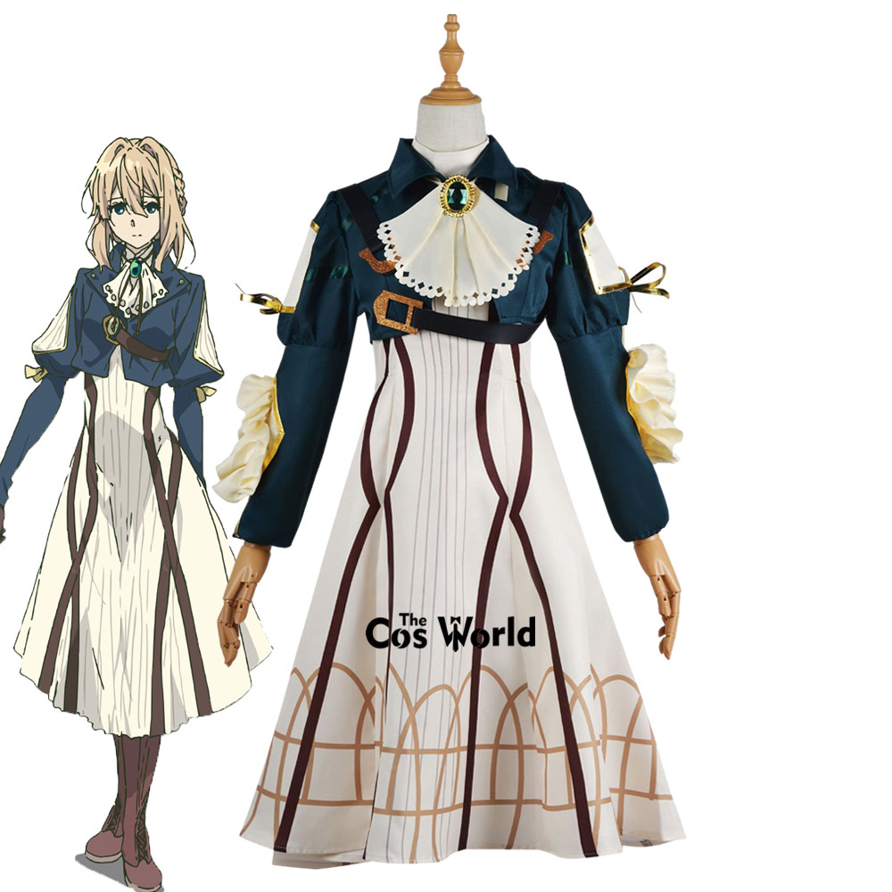 Violet Evergarden vestido unif - Violet Evergarden Dress reseña y precio