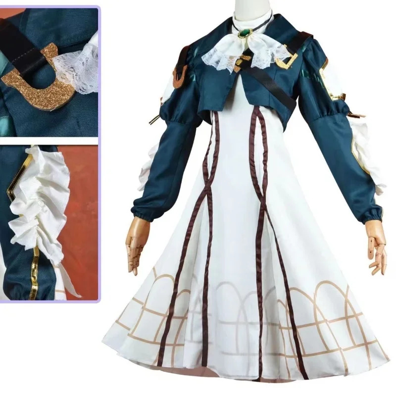 Vestido de Cosplay de Violet E - Violet Evergarden Dress reseña y precio