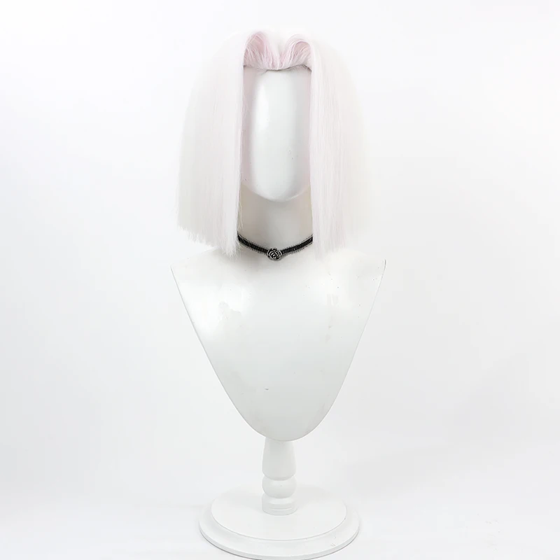 Juego Hazbin Lute Cosplay Anim - Cosplay Anime White Hair reseña y precio