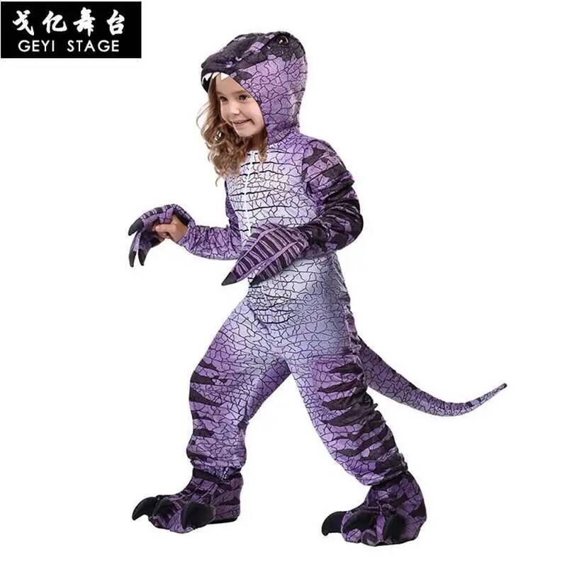 Nuevo disfraz de Raptor morado - Anime Cosplay Kid reseña y precio