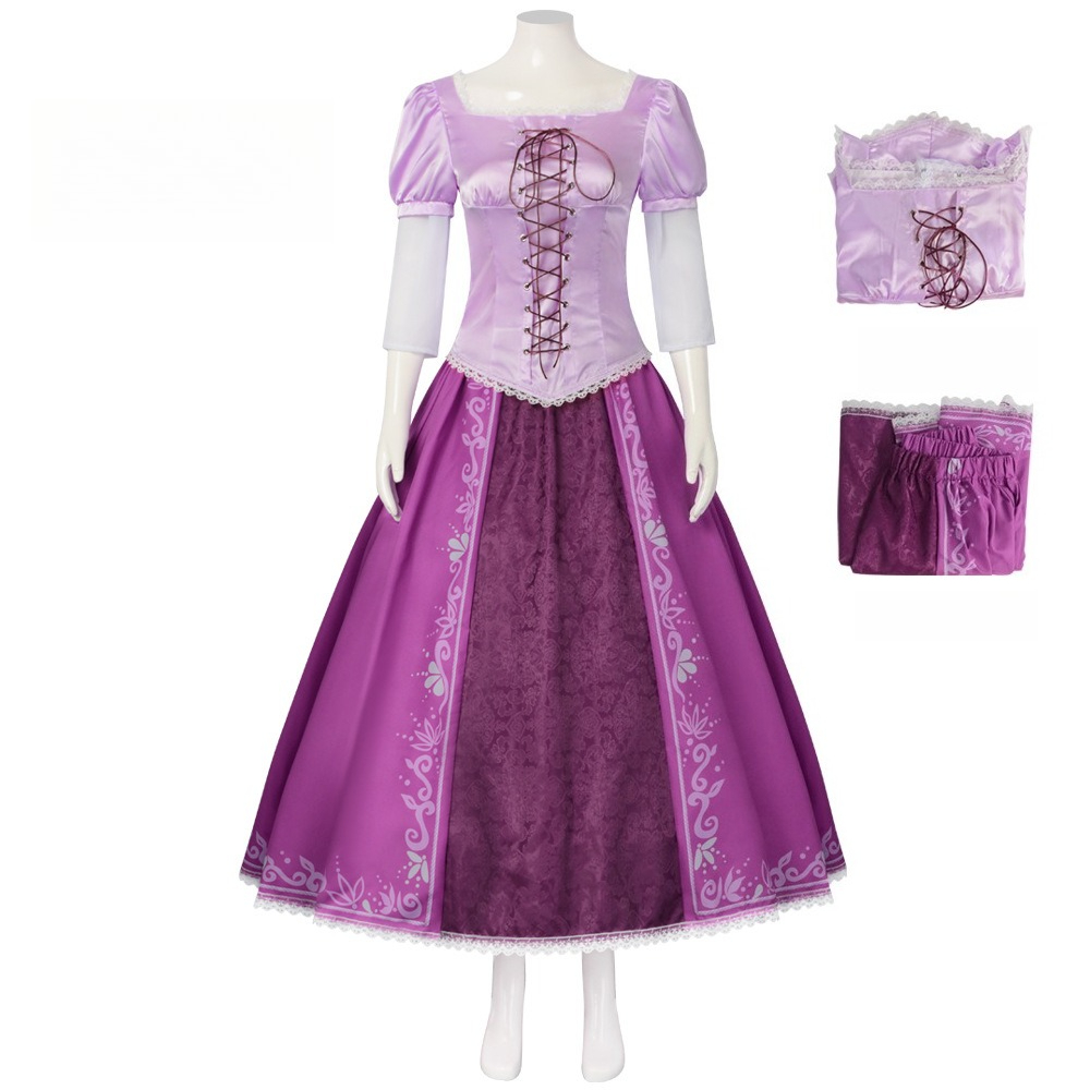 Disfraz de Rapunzel de Hallowe - Anime Cosplay Romance reseña y precio