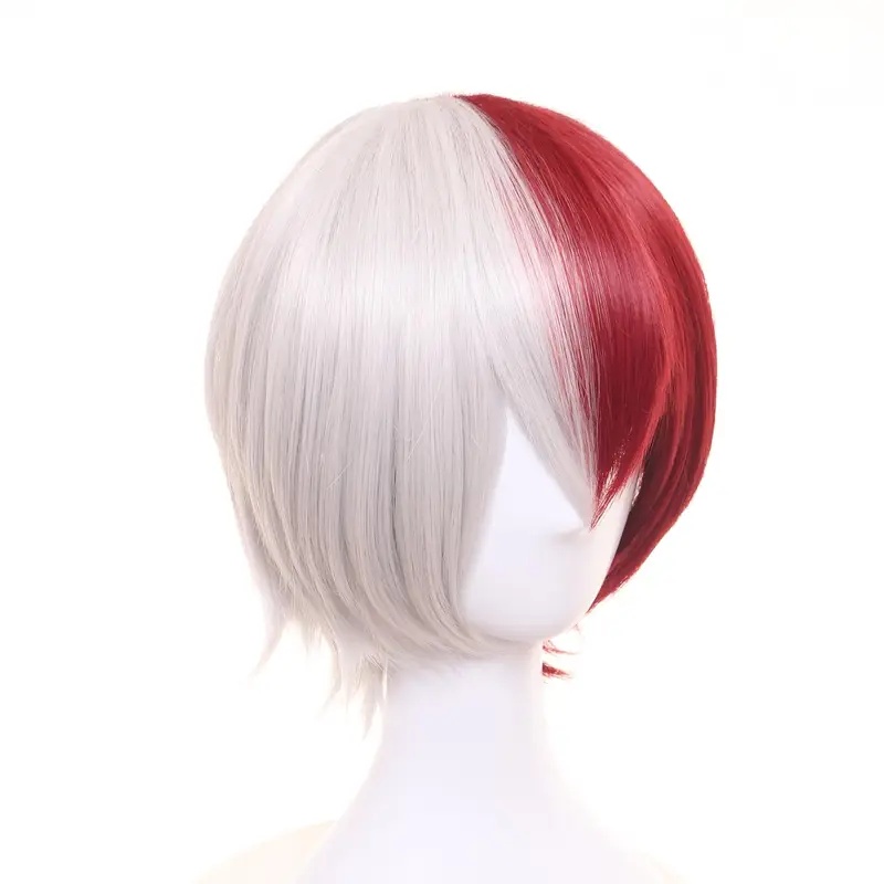 Le Cool Men Anime Todoroki Sho - Cosplay Anime White Hair reseña y precio